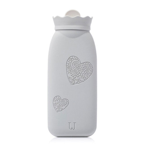 Removable microwave hot water bottle