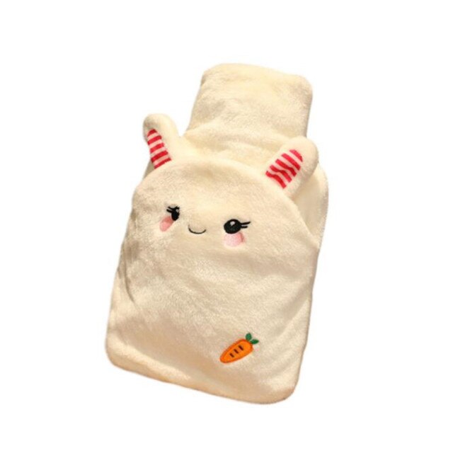 kawaii bunny plush hot water bottle