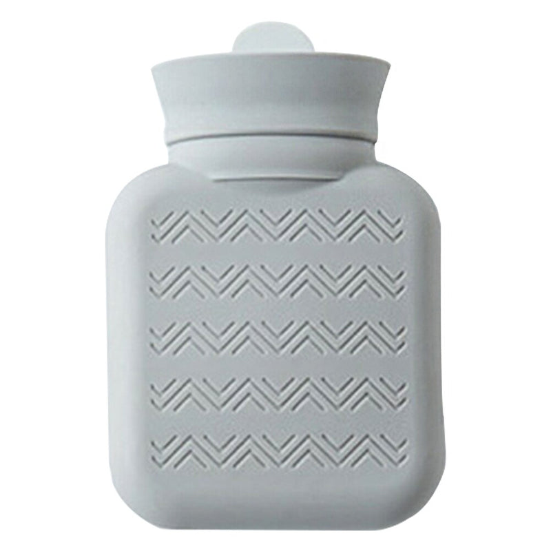 Gray microwave hot water bottle