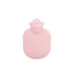 Bouillotte à eau silicone rose