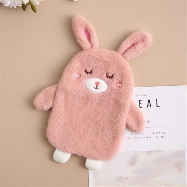 Bouillotte peluche lapin